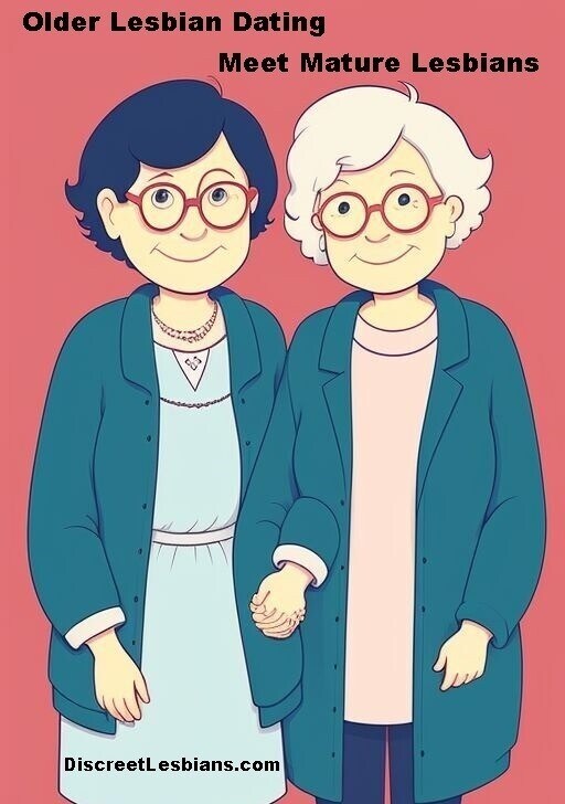 an older lesbian couple who are dating